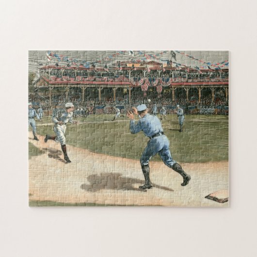 Puzzle Ligue nationale de baseball 1886 (Horizontal)