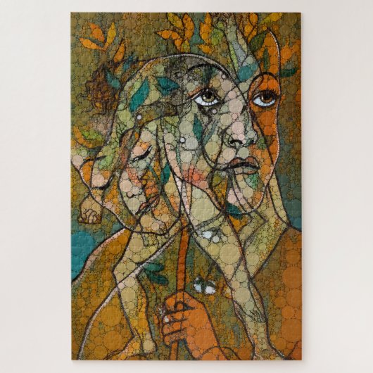 Puzzle Ligustri, points d'infini par Francis Picabia (Vertical)