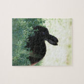 Puzzle Lil Black Bunny (Horizontal)
