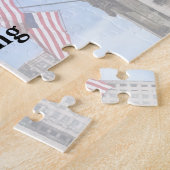 Puzzle L'IL - Drapeaux le long d'avenue Chicago du (Côté)