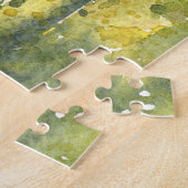 Puzzle Lilac : Aquarelle Vintage du jardin. (Côté)