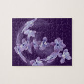 Puzzle Lilac en cercle (Horizontal)