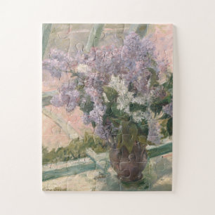Puzzle Lilacs dans la fenêtre par Mary Cassatt Peintre am