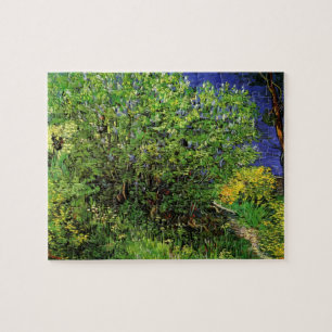 Puzzle Lilacs de Vincent van Gogh, Fleurs de Jardin Vinta