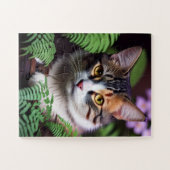 Puzzle Lilah l'enfer de Tortoiseshell : Un Chat d'une bea (Horizontal)