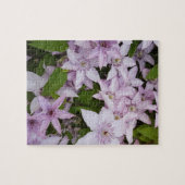Puzzle lilas, clematis, belle, fleur, fleur lilas, (Horizontal)
