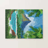 Puzzle L'île tropicale (Horizontal)