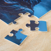 Puzzle L'illumination en bleu (Côté)
