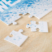 Puzzle L'Illustrated Caribbean Travel Map de St Bart (Côté)