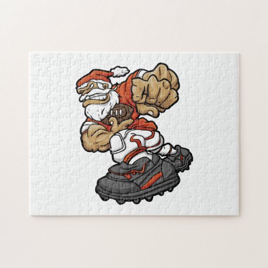 Puzzle L'Illustration de Santa Claus Playing (Horizontal)