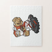 Puzzle L'Illustration de Santa Claus Playing (Vertical)