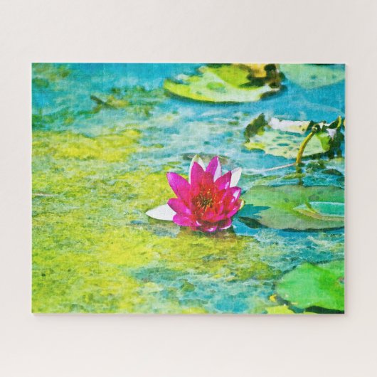 Puzzle Lily Lilypad (Horizontal)