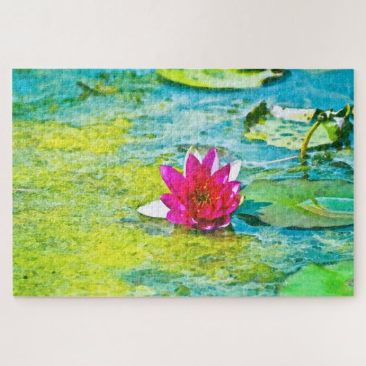 Puzzle Lily Lilypad (Horizontal)