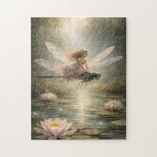 Puzzle Lily Pond Magic (Vertical)