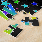 Puzzle "LILY" Prénom, Amusant "HEUREUX ANNIVERSAIRE" (Côté)