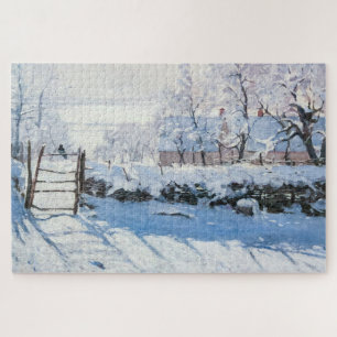 Puzzle L'impressionniste français Magpie Claude Monet Pa