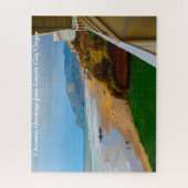 Puzzle Lincoln City Oregon. voeux de Noël (Vertical)