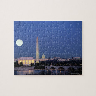 Puzzle Lincoln Memorial, Washington Monument, États-Unis