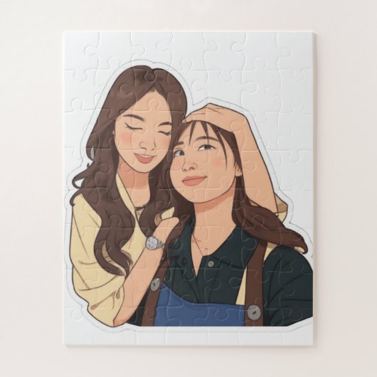 Puzzle LinDy (paire GL) (Vertical)