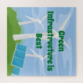 Puzzle L'infrastructure verte est la meilleure (Horizontal)