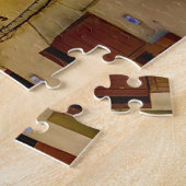 Puzzle Linge sur le balcon en Sicile (Côté)