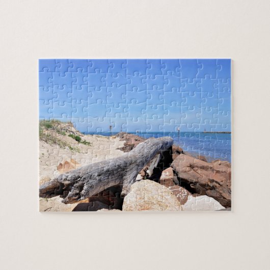 Puzzle L'Inlet au lac Montauk Point (Horizontal)