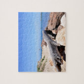 Puzzle L'Inlet au lac Montauk Point (Vertical)