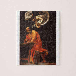 Puzzle L'inspiration de Saint Matthieu, Caravaggio