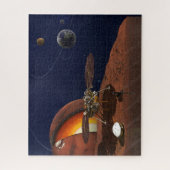 Puzzle L'interprétation de l'artiste de la Lander de visi (Vertical)