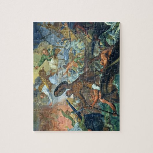 Puzzle L'intervention miraculeuse de solides solubles (Vertical)