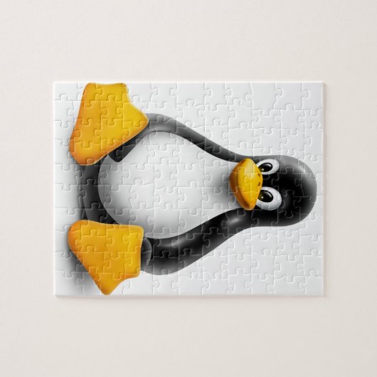 Puzzle Linux Tux le pingouin (Horizontal)