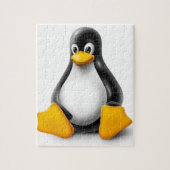 Puzzle Linux Tux le pingouin (Vertical)