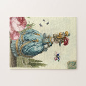 Puzzle l'invitation Marie Antoinette inspirée, français (Horizontal)