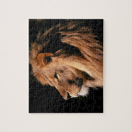 Puzzle Lion (Vertical)