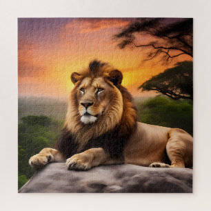 Puzzle Lion