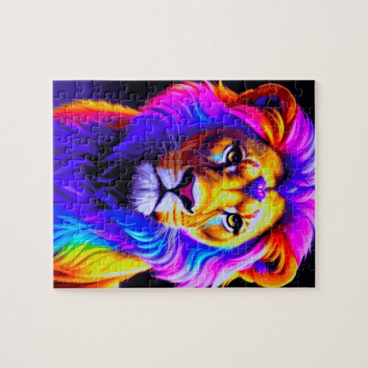 Puzzle Lion (Horizontal)