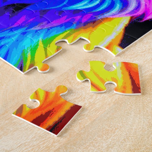 Puzzle Lion (Côté)