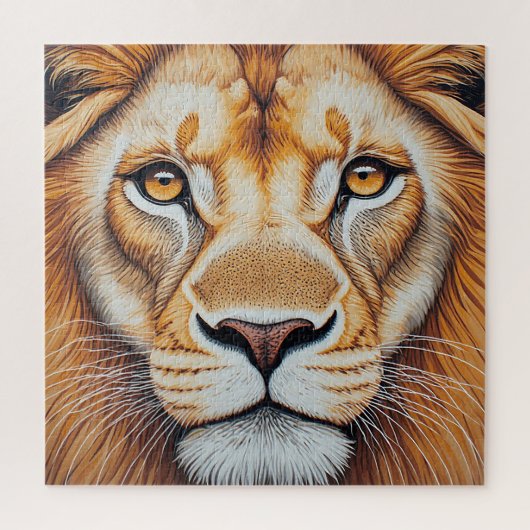 Puzzle Lion (Vertical)