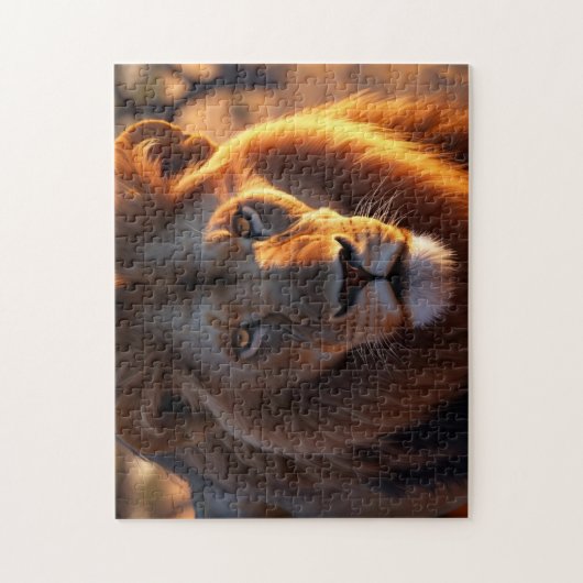 Puzzle Lion (Vertical)