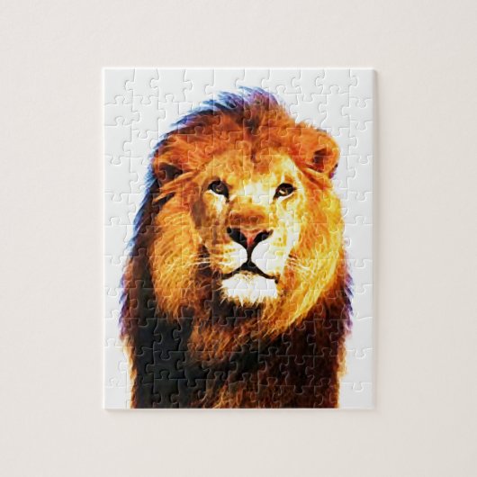 Puzzle Lion (Vertical)