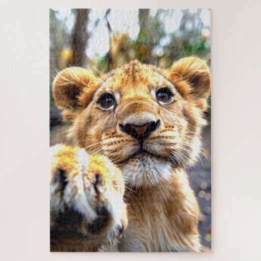 Puzzle Lion (Vertical)