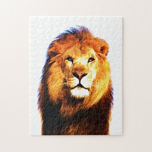 Puzzle Lion (Vertical)