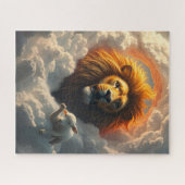Puzzle Lion and Lamb (Horizontal)