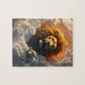 Puzzle Lion and Lamb (Horizontal)