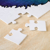 Puzzle Lion aux couleurs arc-en-ciel (Côté)