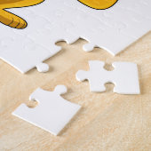 Puzzle Lion avec boucles (Côté)