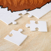 Puzzle Lion avec Donut (Côté)