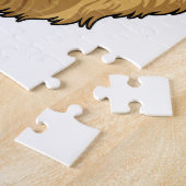 Puzzle Lion avec lunettes de soleil (Côté)