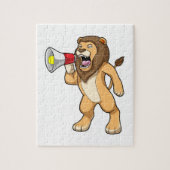 Puzzle Lion avec microphone (Vertical)