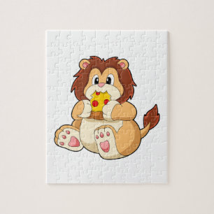 Puzzle Lion avec morceau de Salami Pizza.PNG